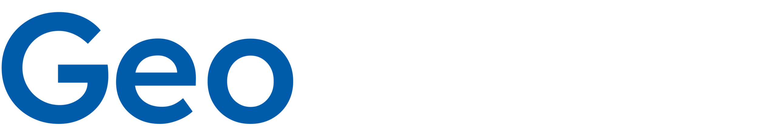 Geo North Logo White